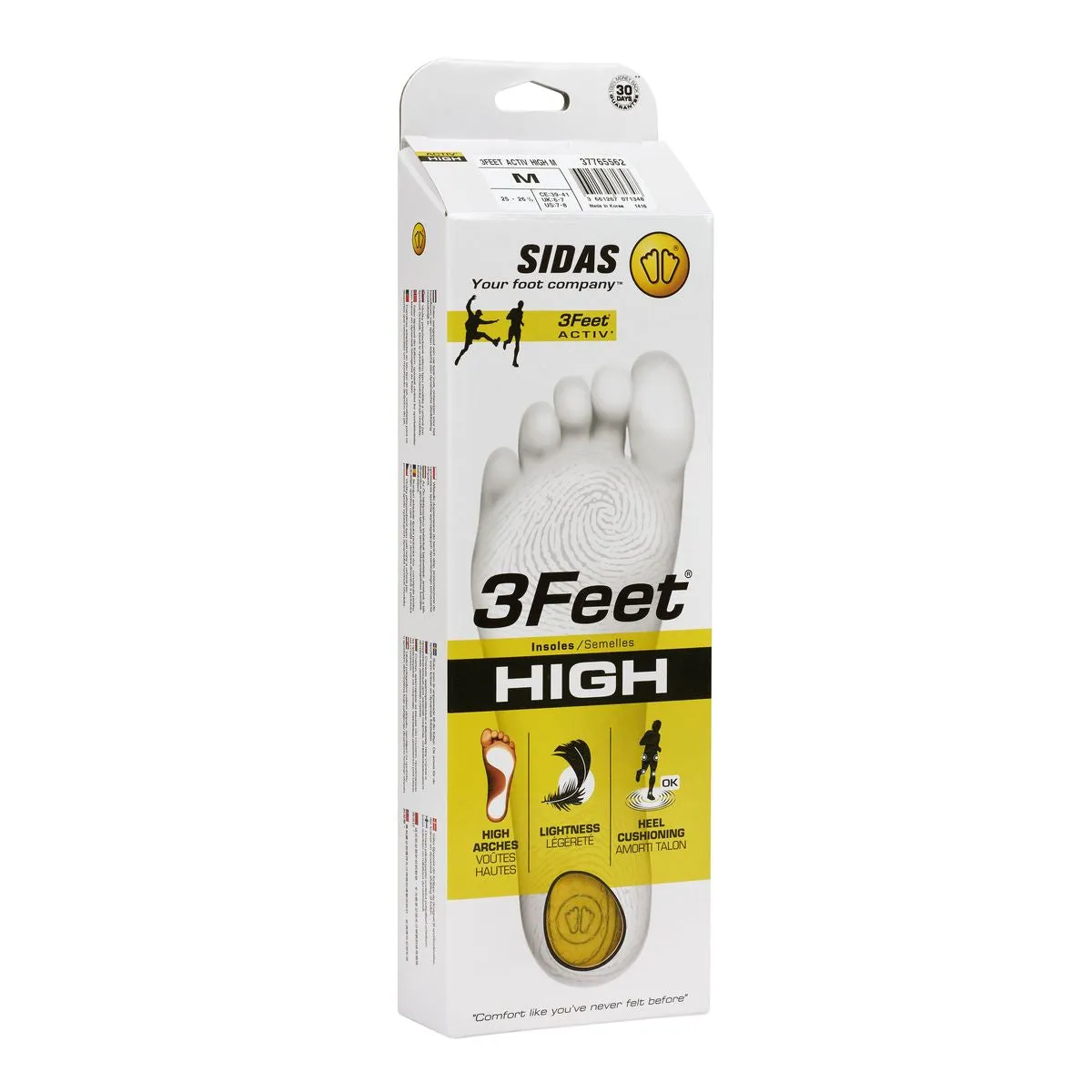 3FEET ACTIV' HIGH MULTISPORT INSOLES