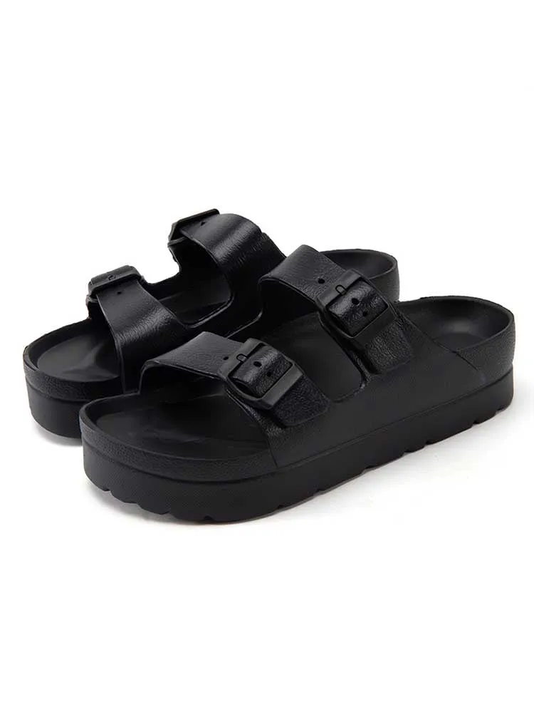 Amozae-Double Buckle Sandals