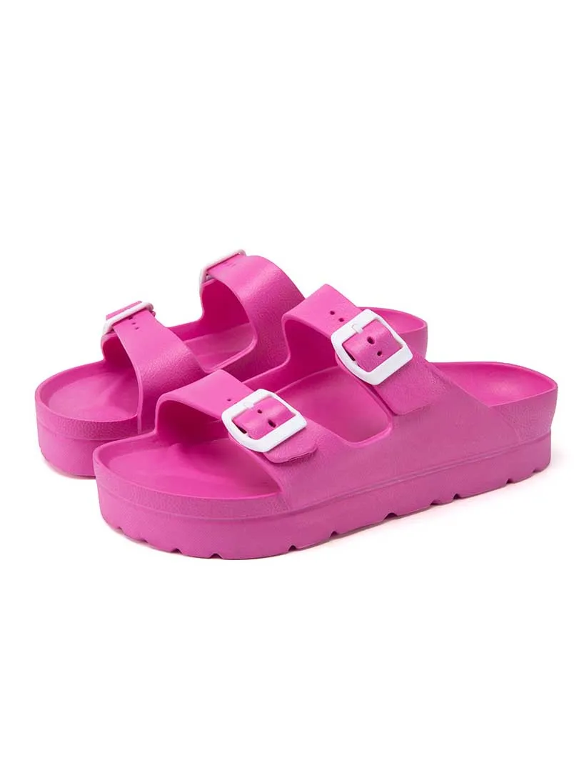 Amozae-Double Buckle Sandals