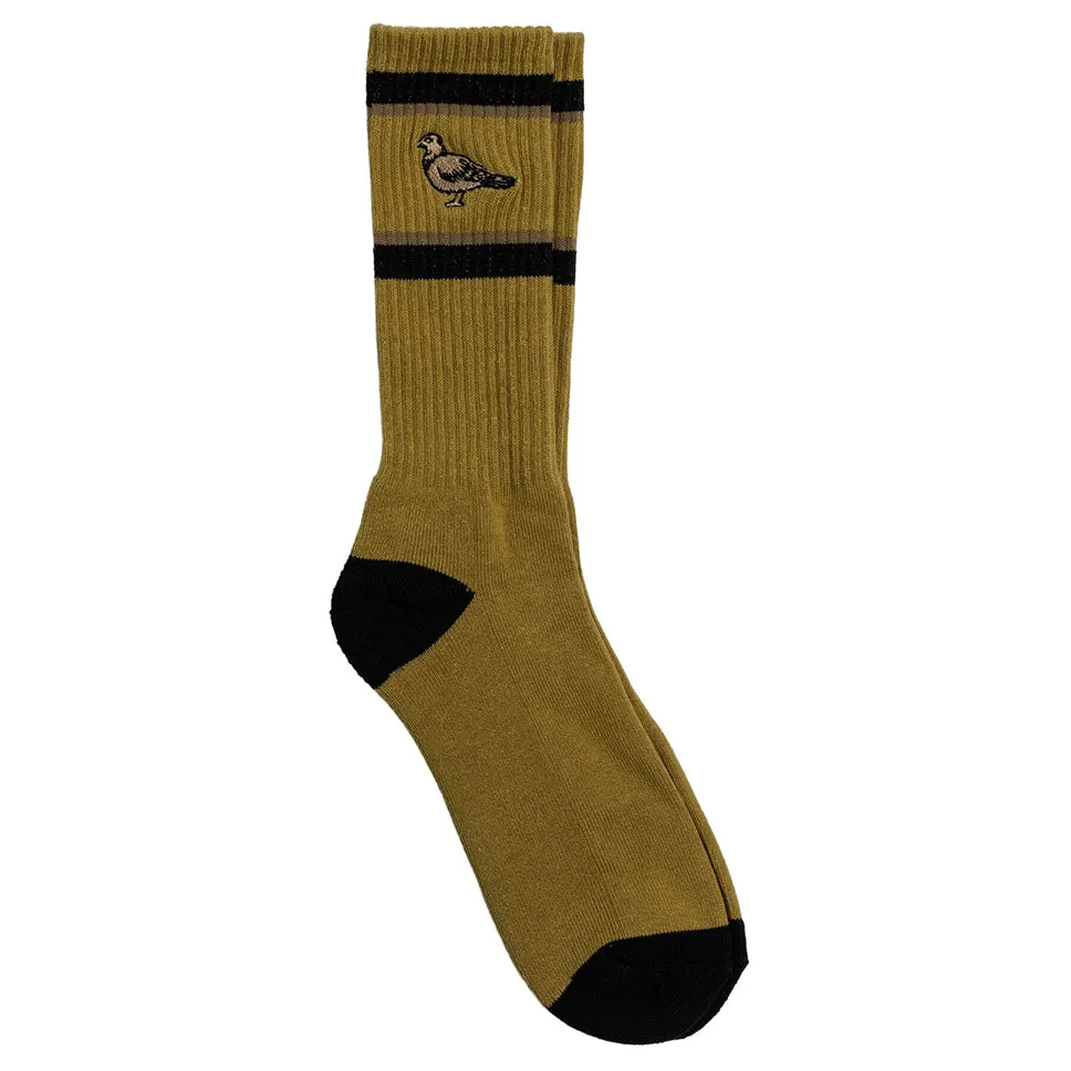 Anti-Hero Basic Pigeon embroidered Crew Socks