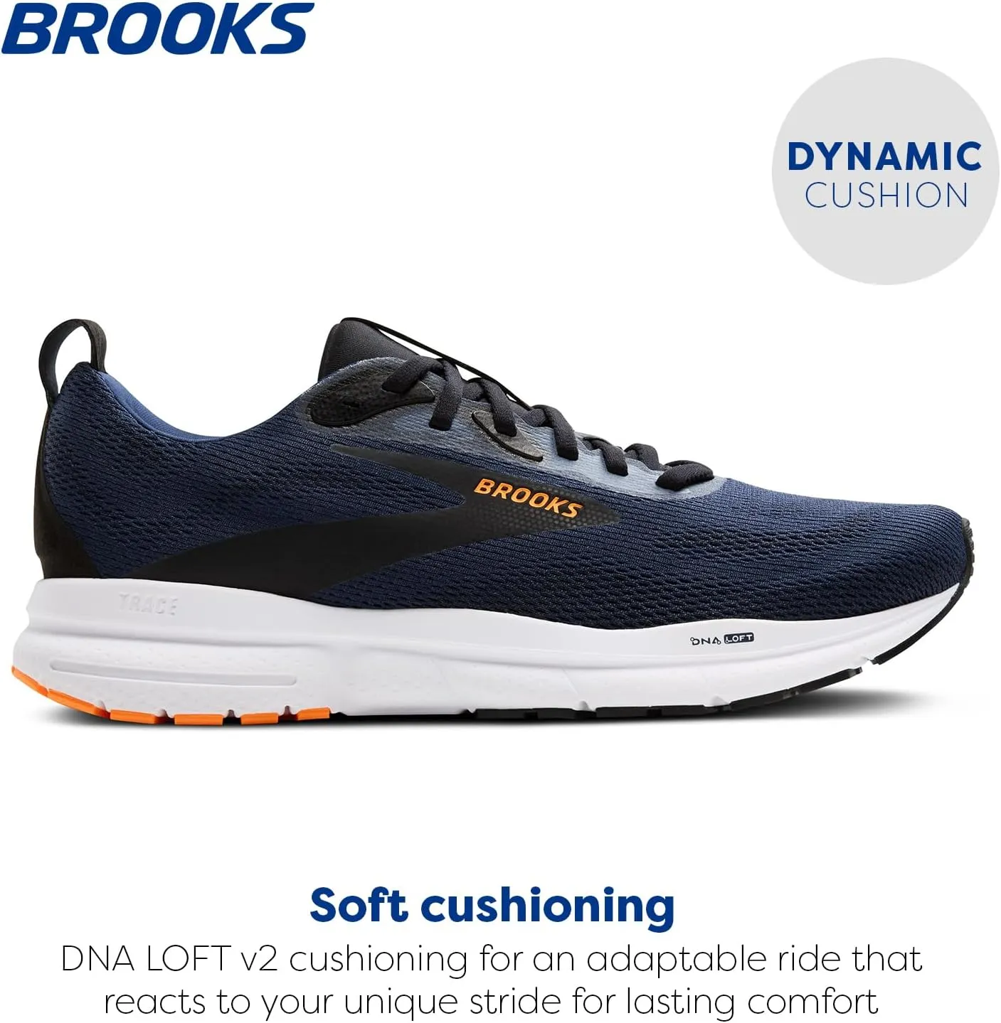 Brooks Mens Trace 4 Neutral Running Shoe