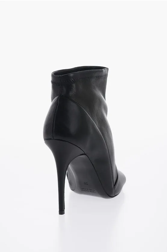 Bruno Frisoni Leather BEAUTY Ankle Boots with Open Toe