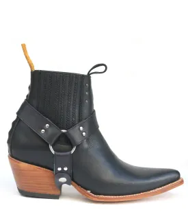 bump bootstrap set black leather