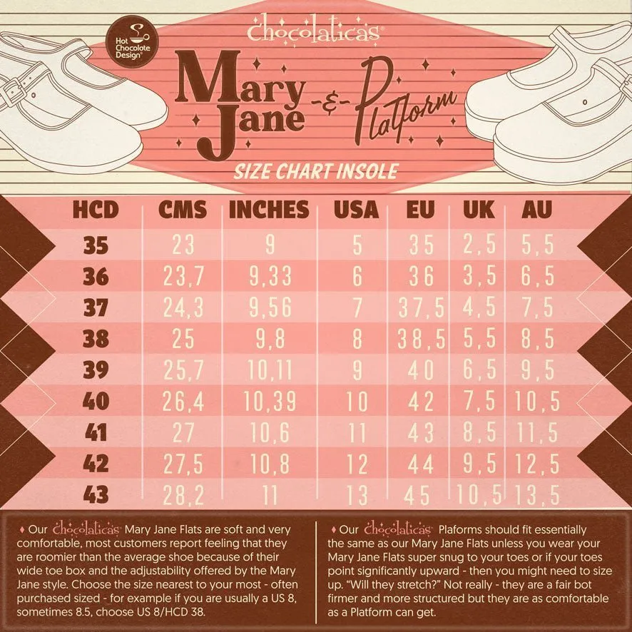 Chocolaticas® ANSWER Mary Jane Flat