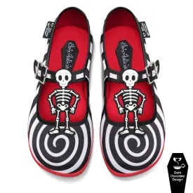 Chocolaticas® CRAZY BONES Women's Mary Jane Flat