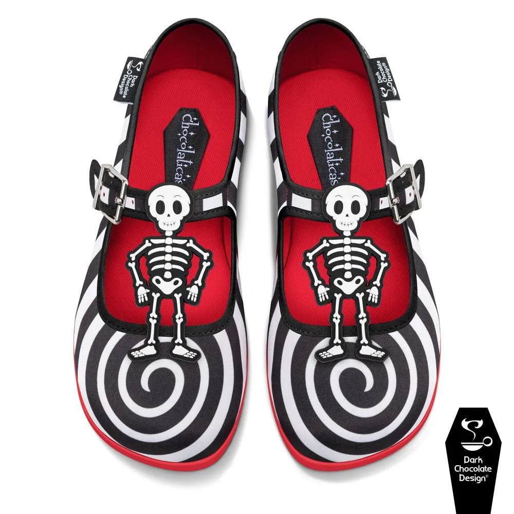 Chocolaticas® CRAZY BONES Women's Mary Jane Flat