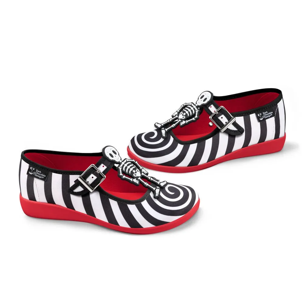 Chocolaticas® CRAZY BONES Women's Mary Jane Flat