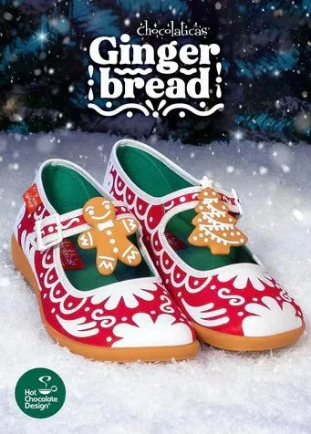 Chocolaticas® GINGER BREAD Women's Mary Jane Flat
