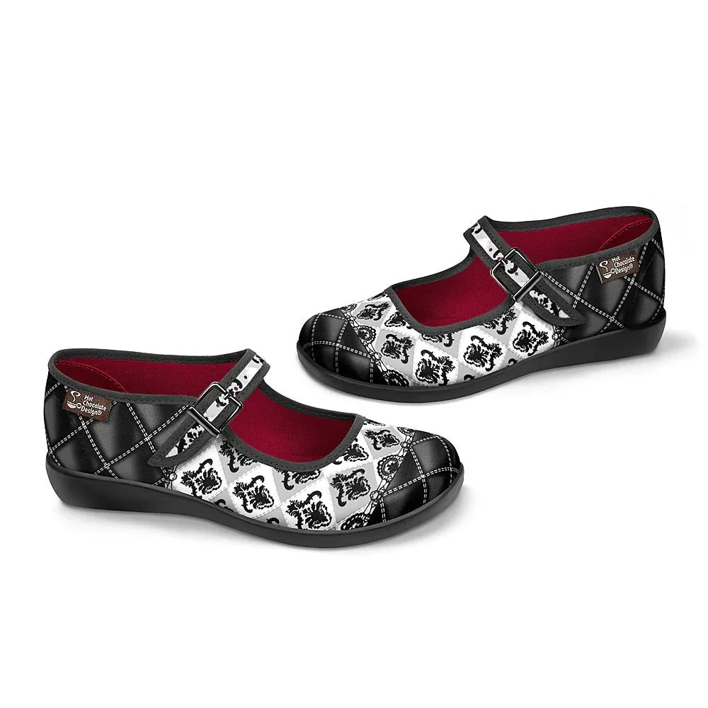 Chocolaticas® GOTHIC LOLITA Women's Mary Jane Flat