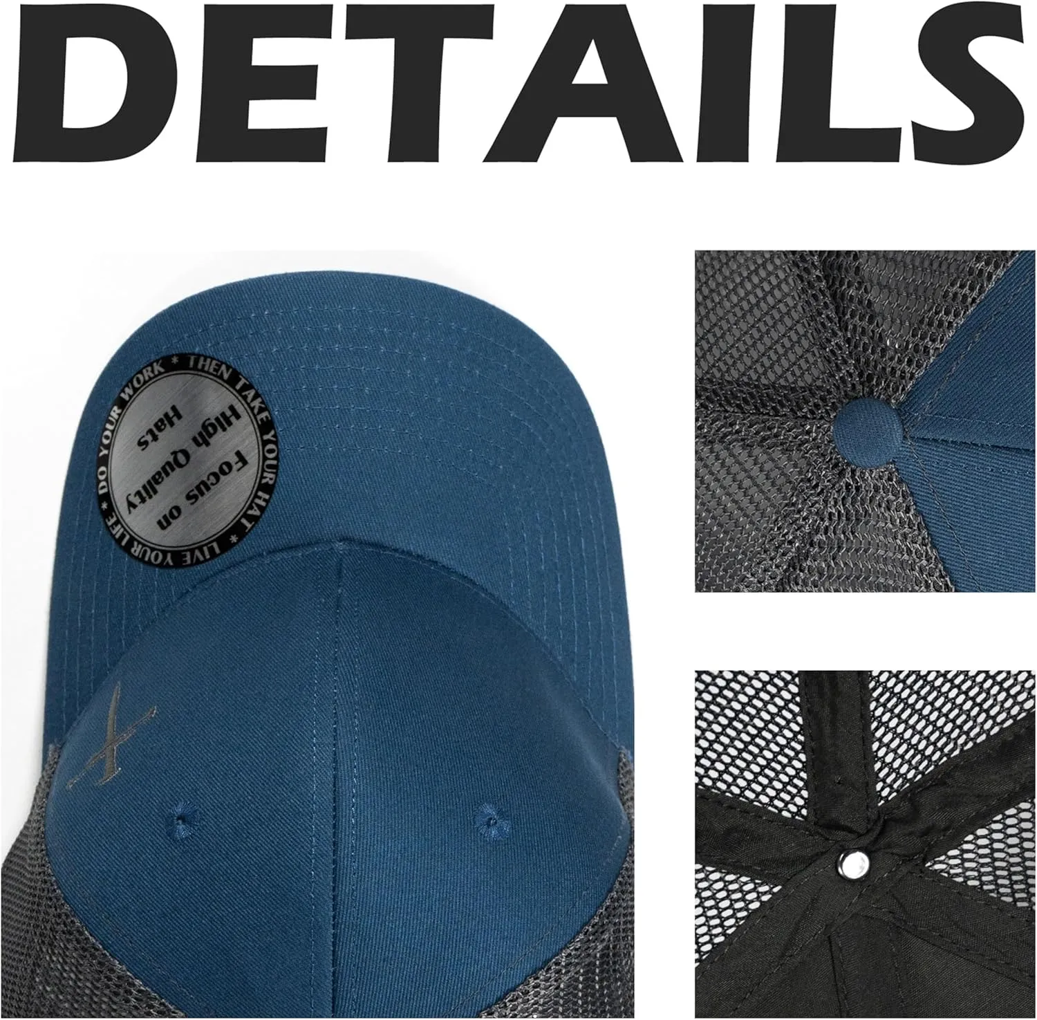 Christian Hats for Men Women,Jesus 3 Nail Cross Hat Christian Religious Gifts for Birthday/Christmas
