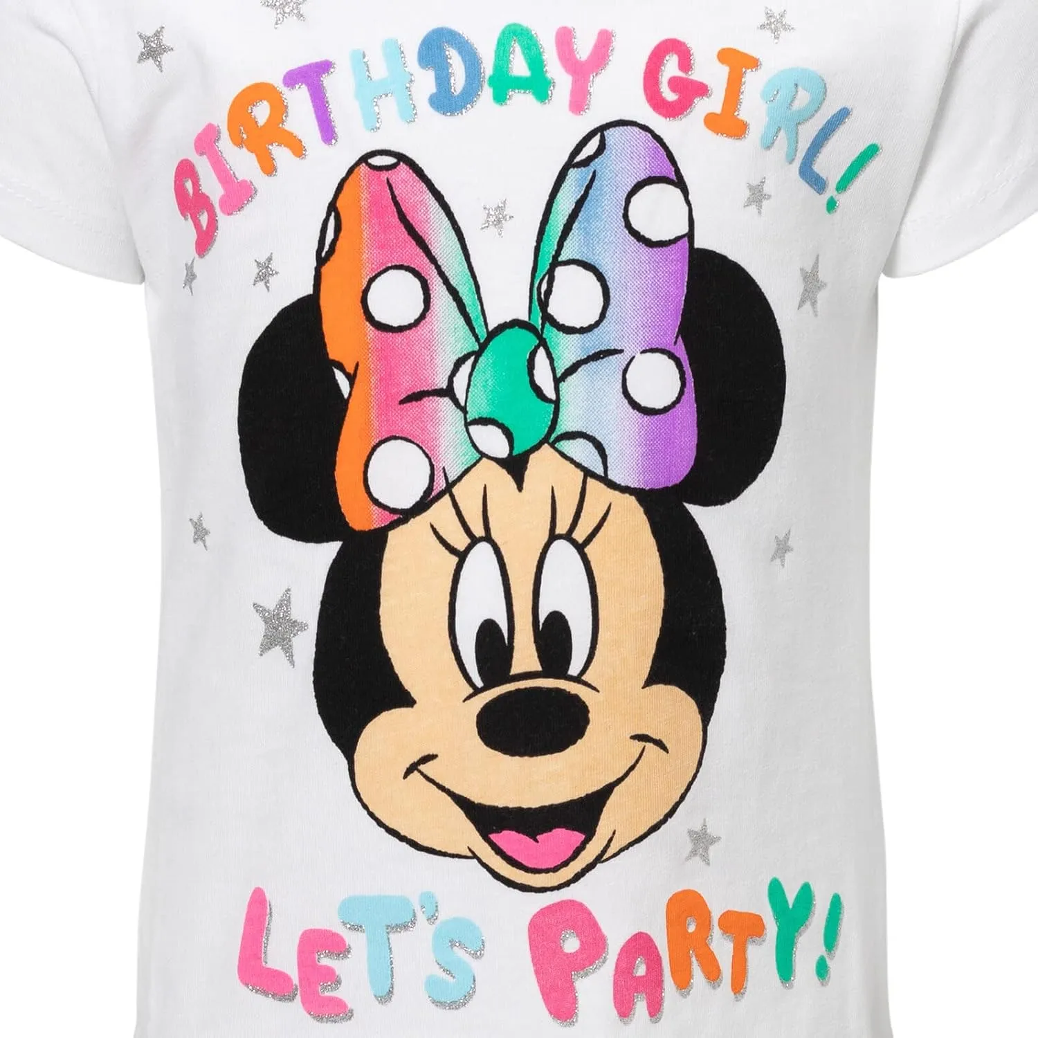 Disney Junior Birthday Girls T-Shirt Toddler to Big Kid Sizes (2T - 14-16)
