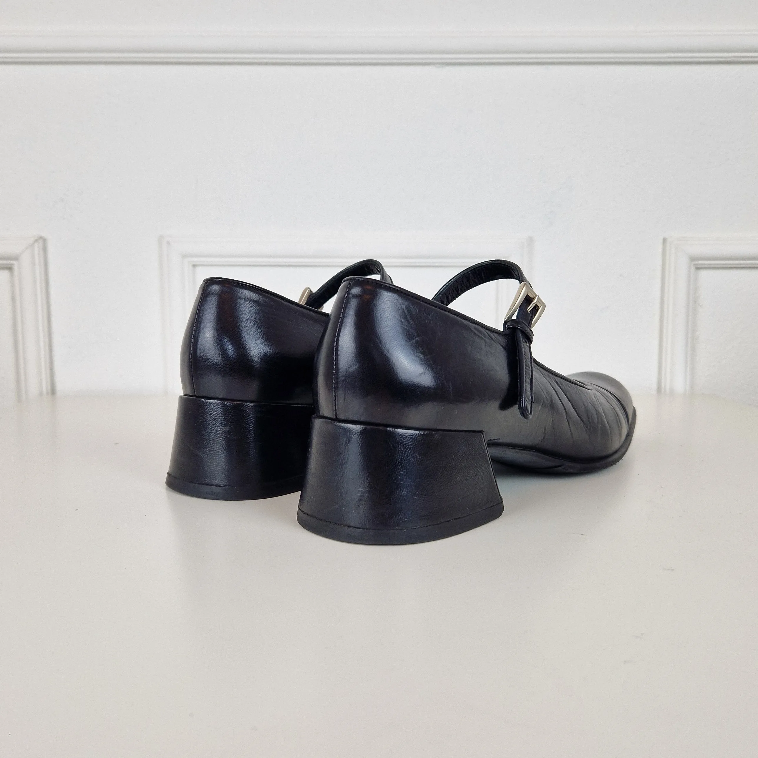 Mary Jane Prada anni '90 pelle nera