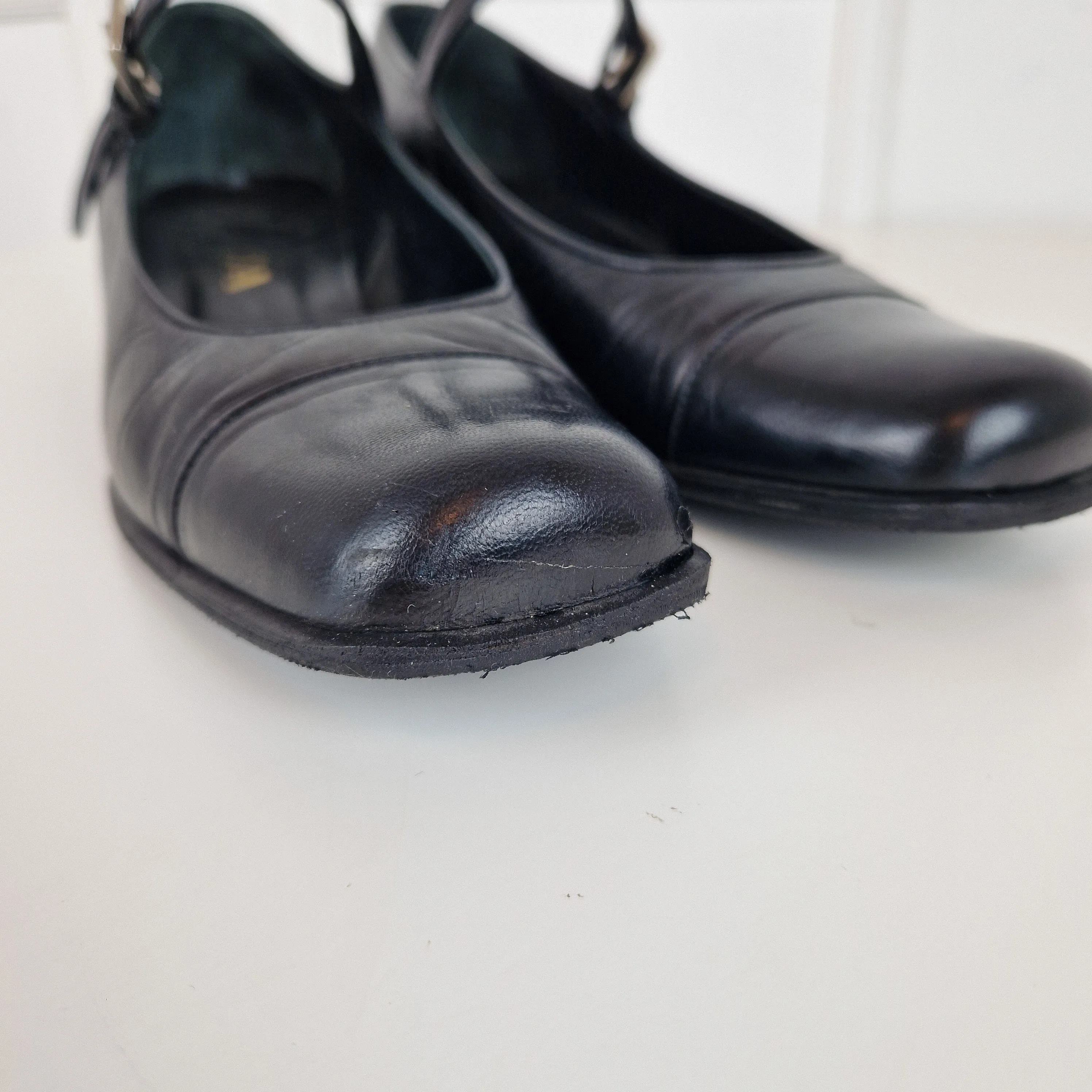 Mary Jane Prada anni '90 pelle nera