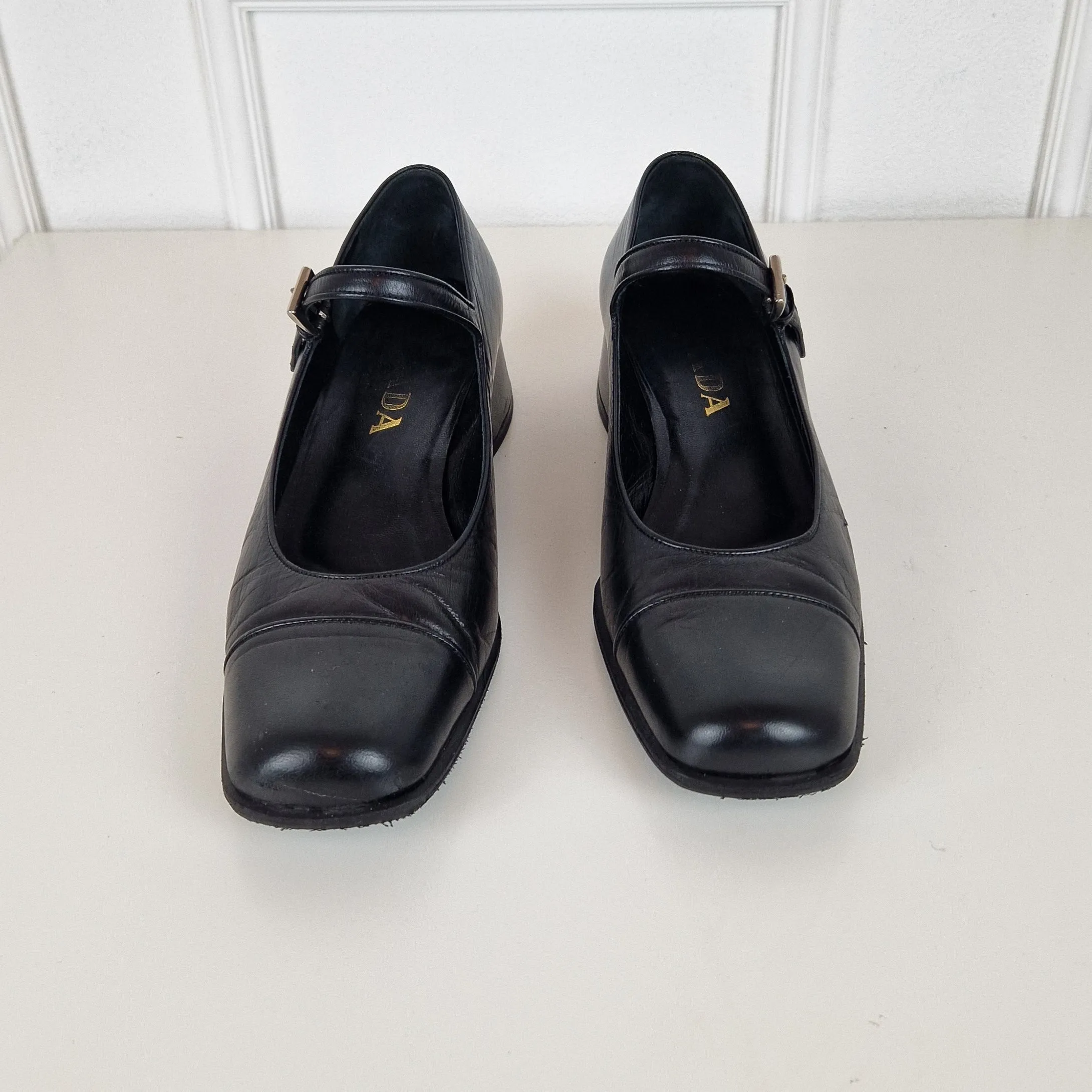 Mary Jane Prada anni '90 pelle nera