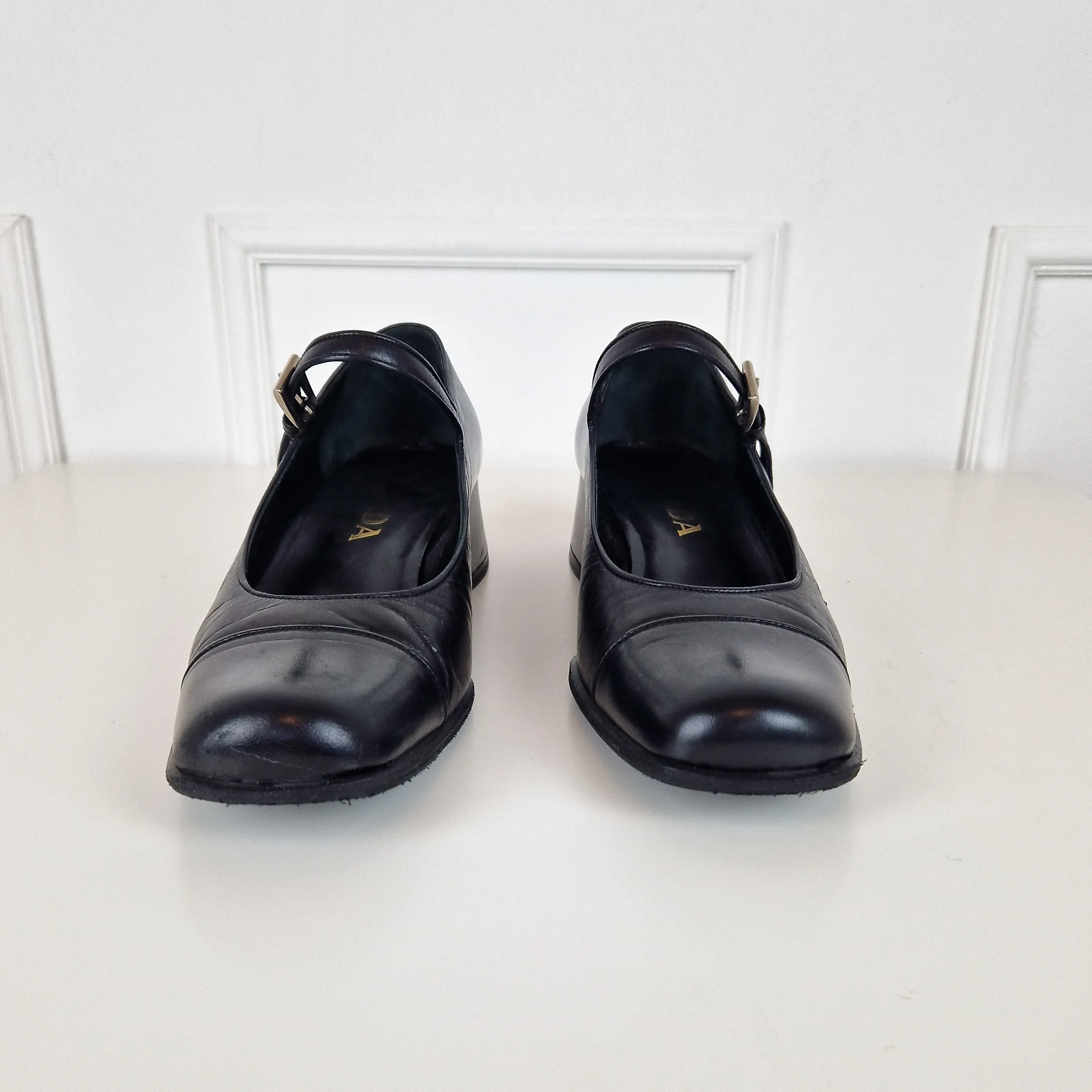 Mary Jane Prada anni '90 pelle nera