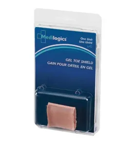 MEDILOGICS Gel Toe Shield (1")