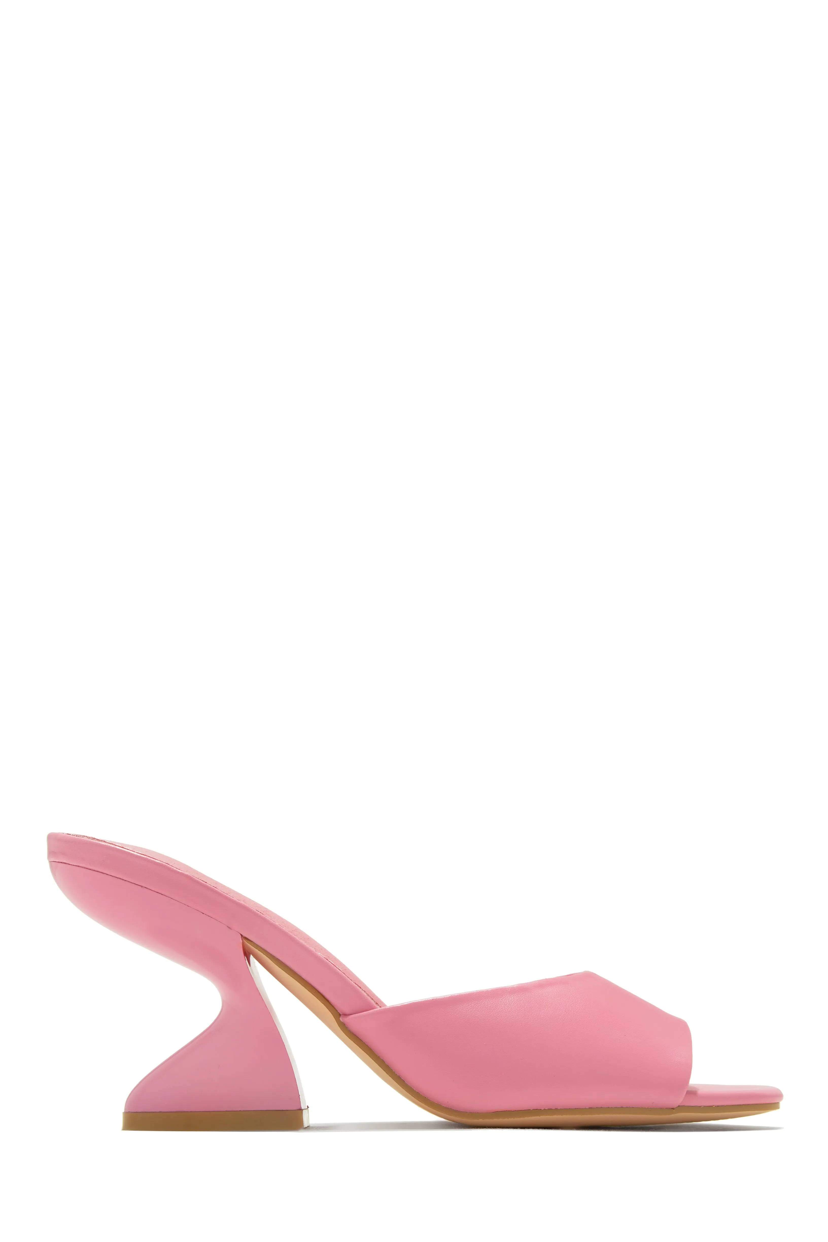 Racquel Mid Heel Mules - Green