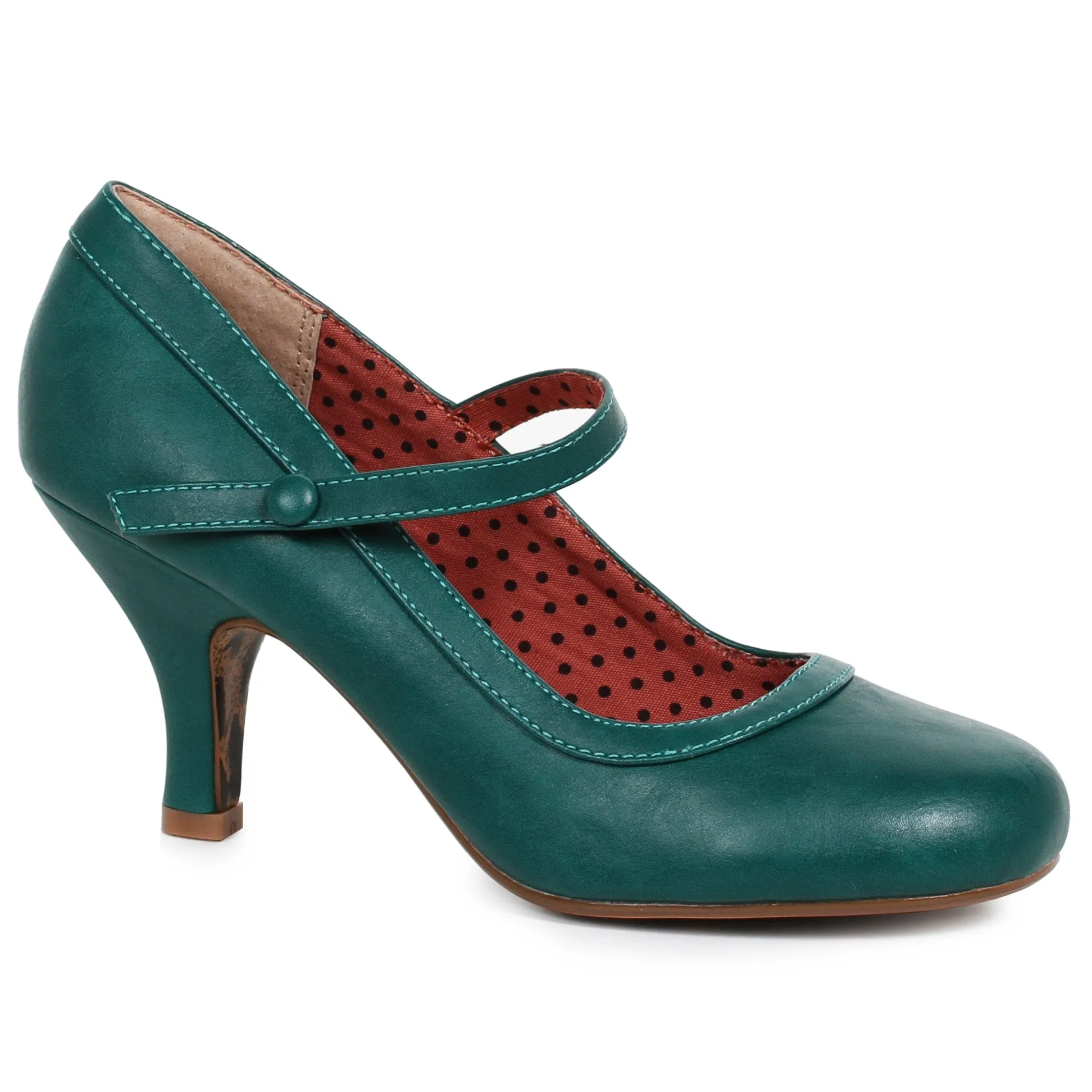 Retro Mary Jane Heel