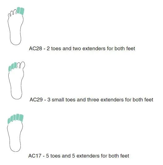 So Danca Level Up AC17 Toe Levelers