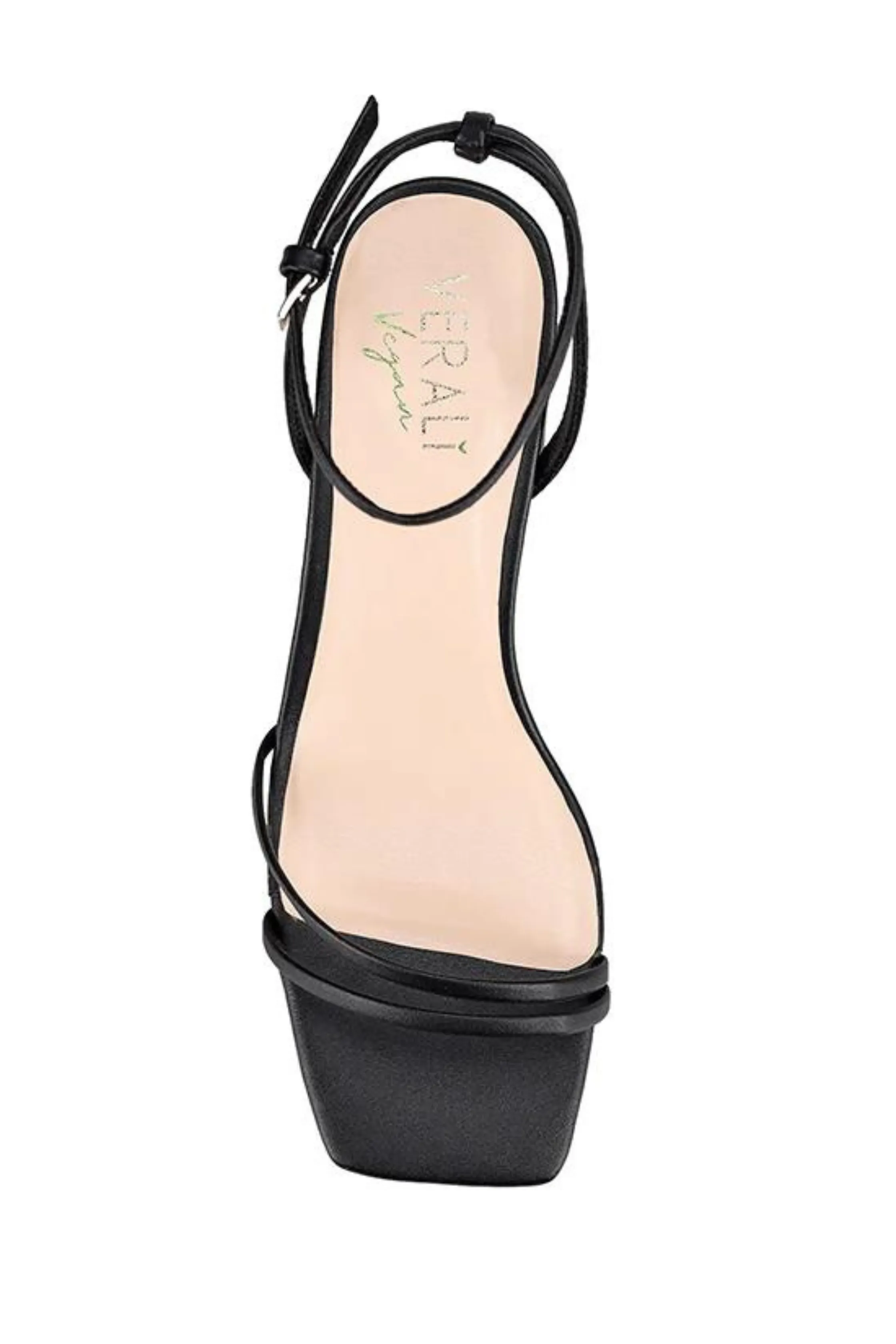 STEVIE BLOCK HEEL SANDALS - Black