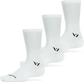 Swiftwick- ASPIRE Crew Cycling Socks, Firm Compression Fit, Moisture Wicking