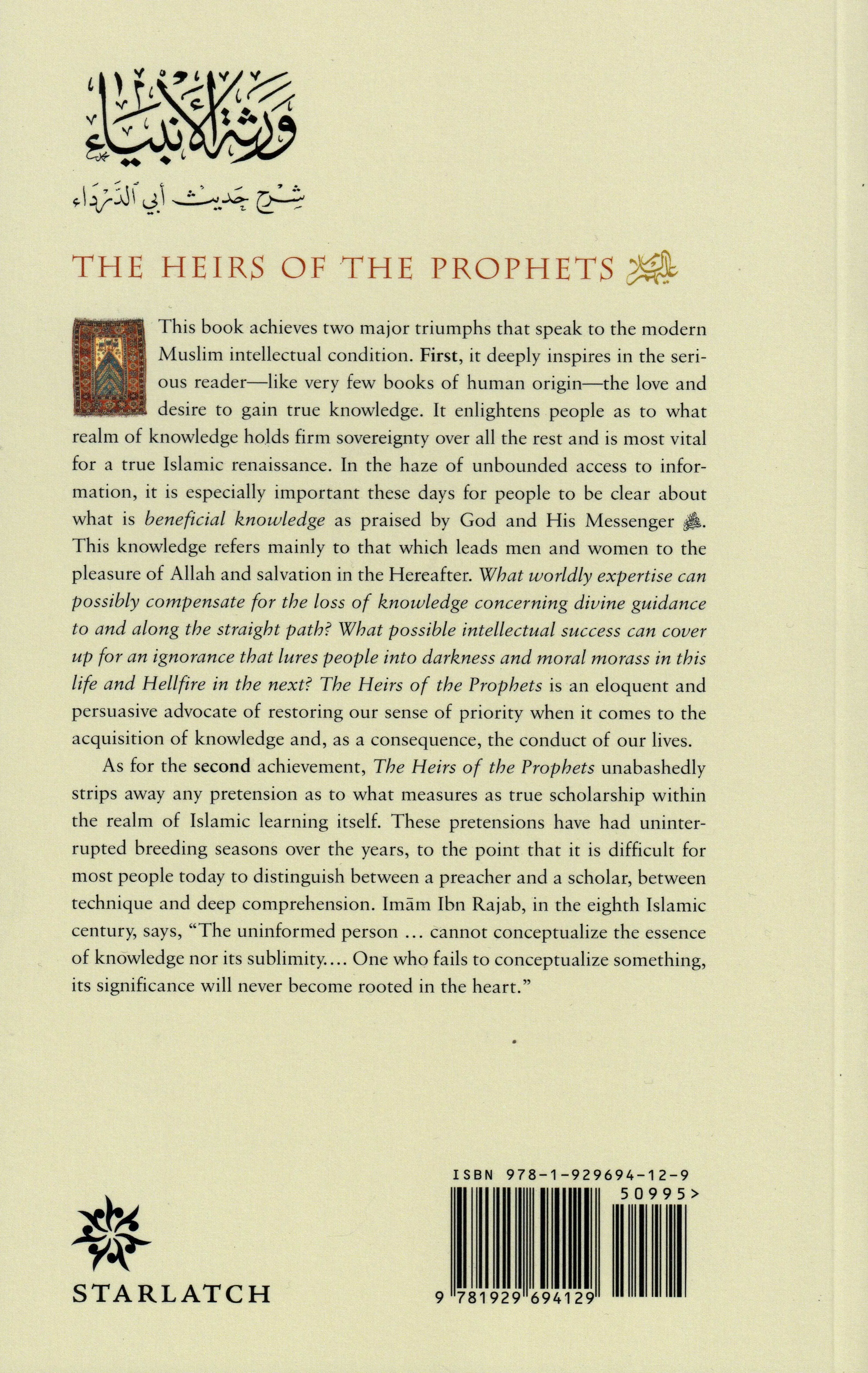 The Heirs of the Prophets