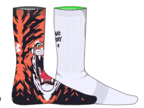 Under Armour Graphic Crew Youth Socks (2 pack)