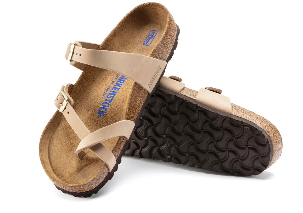 WOMEN'S BIRKENSTOCK MAYARI SOFT FOOTBED | SANDCASTLE