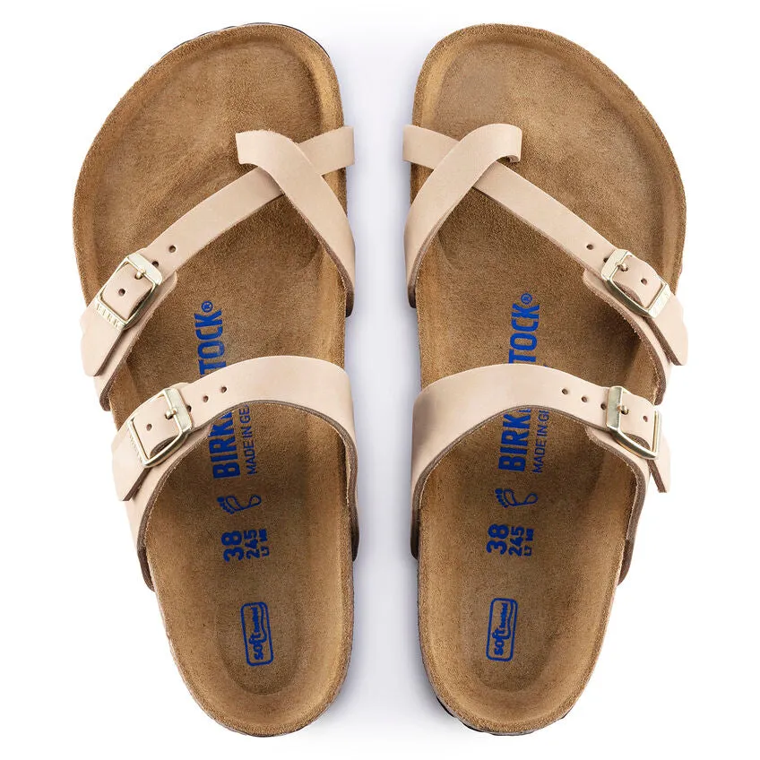 WOMEN'S BIRKENSTOCK MAYARI SOFT FOOTBED | SANDCASTLE