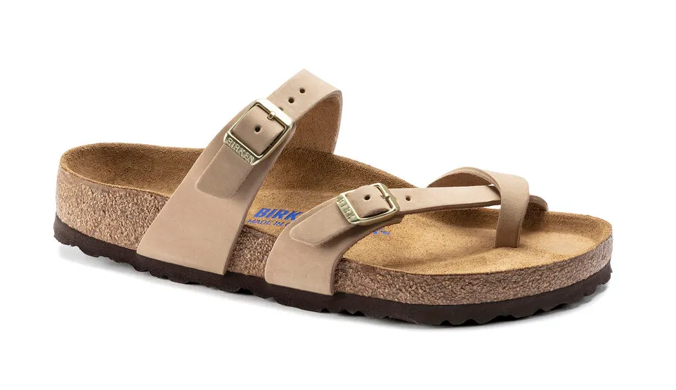 WOMEN'S BIRKENSTOCK MAYARI SOFT FOOTBED | SANDCASTLE