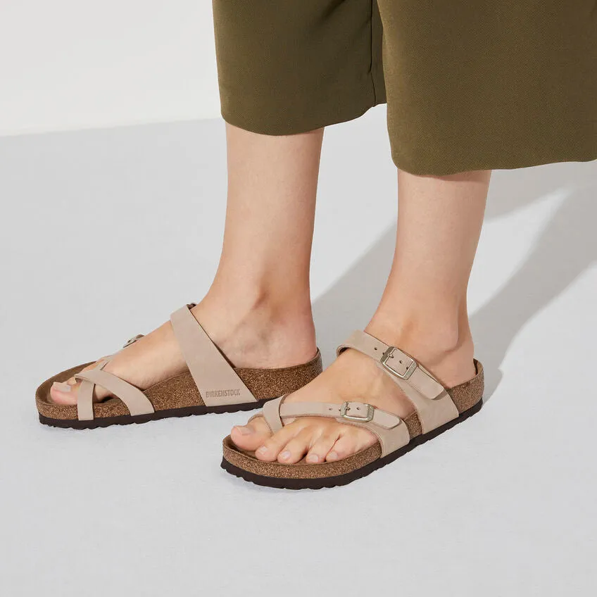 WOMEN'S BIRKENSTOCK MAYARI SOFT FOOTBED | SANDCASTLE